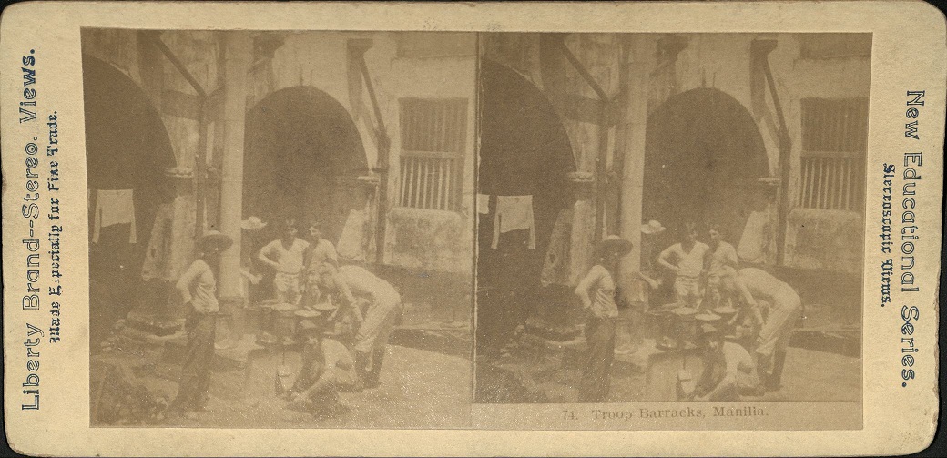 Troop Barracks, Manilla [Manila].